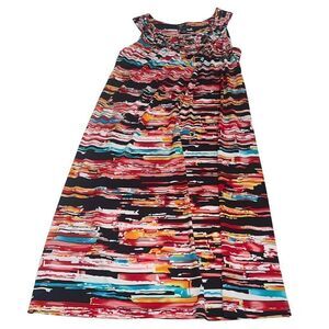 New Directions Bright Multicolor Sundress - Size Small‎